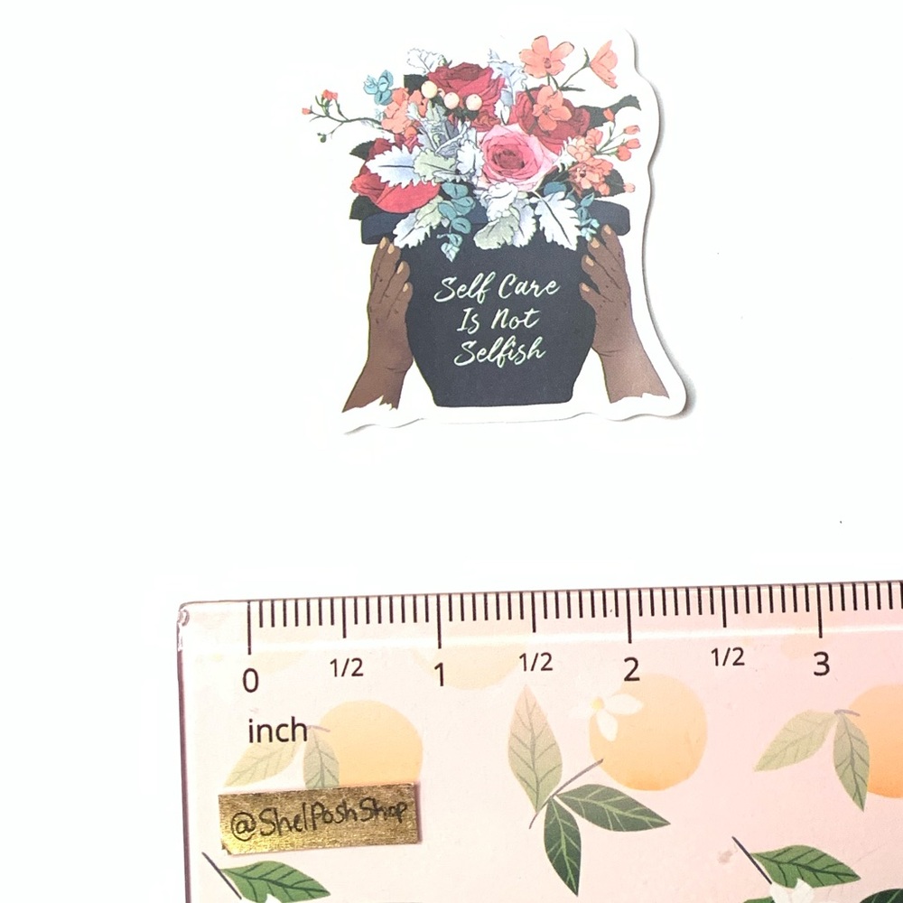Self Care Vinyl Sticker - Picture 2 of 2